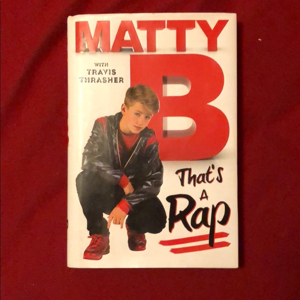 MattyB that’s a rap book